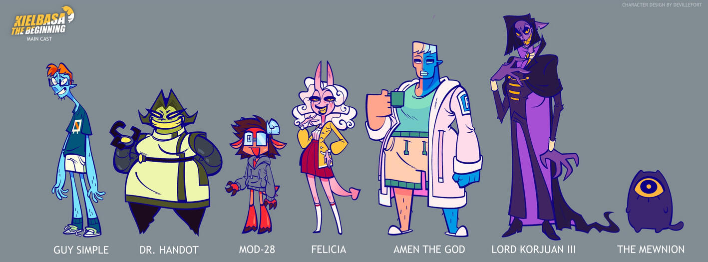 Character Design Sheet Example